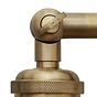 Scallop Fluted Bell Soft Sea Green Wall Light