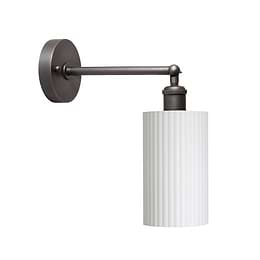 Surf White Recycled Material Wall Light
