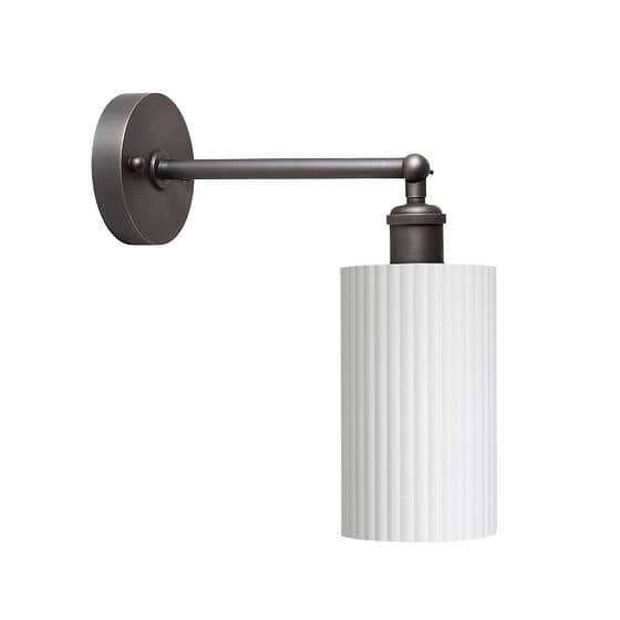 Surf White Recycled Material Wall Light
