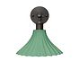Scallop Fluted Bell Soft Sea Green Wall Light
