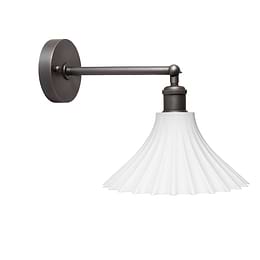 Surf White Recycled Material Wall Light
