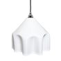 White Cloth Pendant Light
