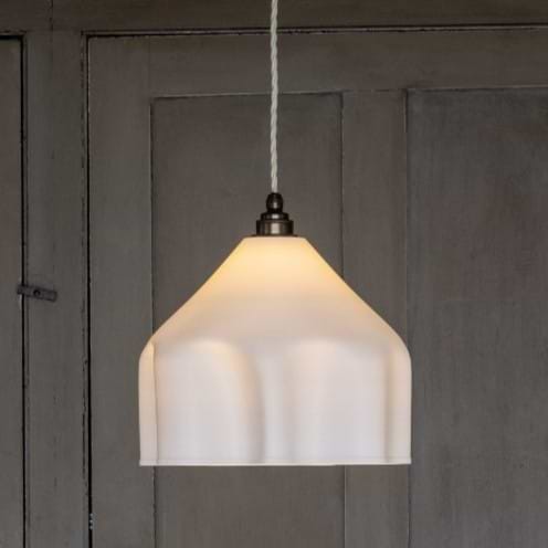 Soft White Grand Drape Pendant Light