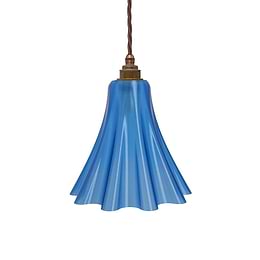 Blue pendant light outlet