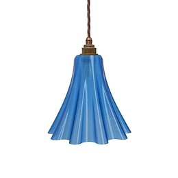 Bluebell Pendant Light in Nautical Blue