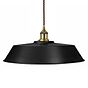 Matt Black Large Chancery Painted Pendant Light