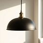 Matt Black Worcester Painted Pendant Light
