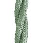 Soho Lighting Antique Gold Decorative Bulb Holder with Green Twisted Cable