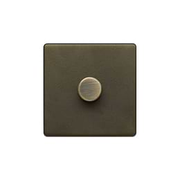 Soho Lighting Bronze 1 Gang 400W LED Dimmer Switch