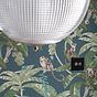 Soho Lighting Hollen Globe Classic Nickel Glass Large Pendant Light