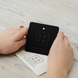 Soho Metal Finish Sample Matt Black