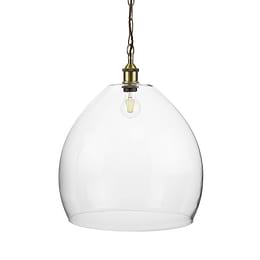 Harington Clear Dome Glass Pendant Light