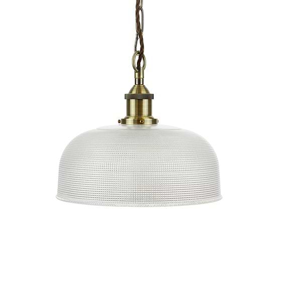  Dome Glass Pendant Light
