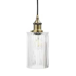  Cylinder Glass Pendant Light
