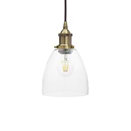  Small Glass Pendant Light