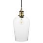 Clear Glass Vase Pendant Light