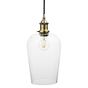 Clear Glass Vase Pendant Light