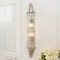 Soho Lighting Sheraton Nickel Art Deco Style Wall Light