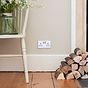 Soho Lighting Nickel 2 Gang 13A Double Pole Switched Socket with White Insert  - The Palaces Collection
