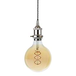 Nickel Pendant Bulb Holder