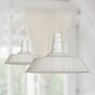  Large Clay White Cream Industrial Dining Room Pendant Light