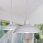 Portland Bedroom and Hallway Pendant Light Grey Haze - Soho Lighting