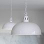 Grey Haze Rustic Dome Dining Room Pendant Light - Berwick