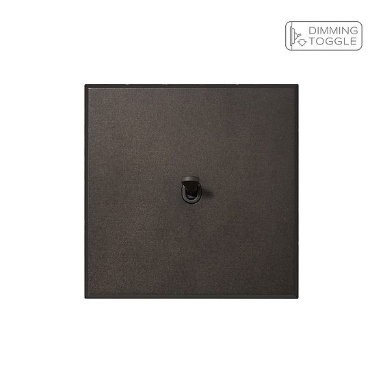 Soho Lighting Heritage Bronze 1 Gang 2 Way Dimming Toggle Switch with Bronze Toggle - The Palaces Collection