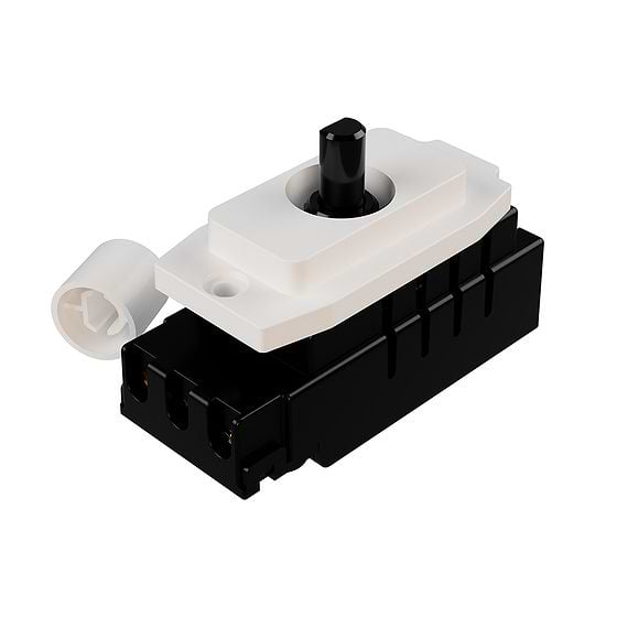 Crabtree Grid Adaptor with Enkin White Grid 1000W Intermediate Dummy Dimmer Module
