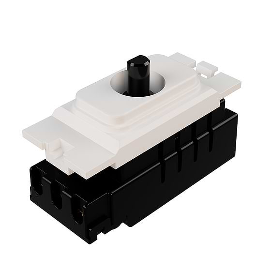 Hager Grid Adaptor with Enkin White Grid 1000W Intermediate Dummy Dimmer Module