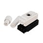 Scolmore Grid Adaptor with Enkin White Grid 250W LED Multiway Dimmer Module