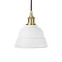 White Small Pendant Light - Lincoln