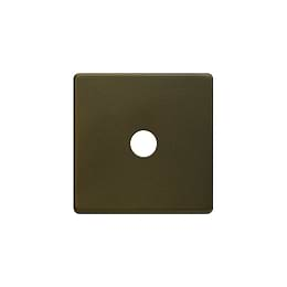 Soho Lighting Bronze 1 Gang CM Circular Module Grid Switch Plate