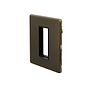 Soho Lighting Bronze 1 x25mm EM-Euro Module Faceplate