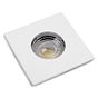 Lieber White GU10 Fire rated IP65 square downlight