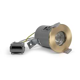 Brushed Brass GU10 Downlight