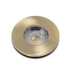 Brushed Brass GU10 Downlight