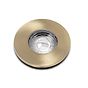 Lieber Brushed brass GU10 Fire rated IP65 downlight