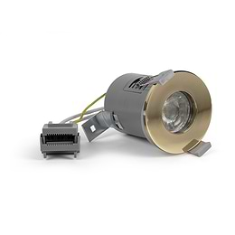 Brass IP65 GU10 Downlight
