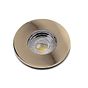 Lieber Polished Brass GU10 Fire rated IP65 downlight