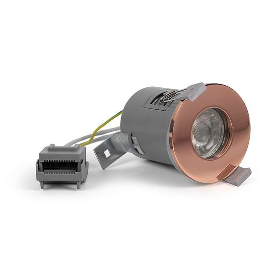 Copper GU10 Downlights