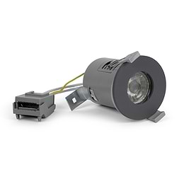 Grey GU10 Downlights