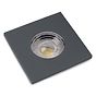 Lieber Graphite Grey GU10 Fire rated IP65 square downlight