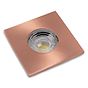 Lieber Rose Gold GU10 Fire rated IP65 square downlight