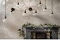 Romilly Dome Etched Glass French Style Bedroom Pendant Light - Soho Lighting