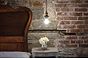 Soho Lighting Romilly Edison Industrial Clear Glass Step Breakfast Bar Pendant Light