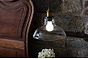 Soho Lighting Romilly Edison Industrial Clear Glass Step Breakfast Bar Pendant Light