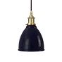 Navy Blue Classic Painted Small Pendant Light