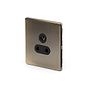 Soho Lighting 5 Amp Antique Brass Socket Black Ins