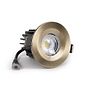 10 Pack - Soho Lighting Antique Brass LED Downlights, Fire Rated, Fixed, IP65, CCT Switch, High CRI, Dimmable